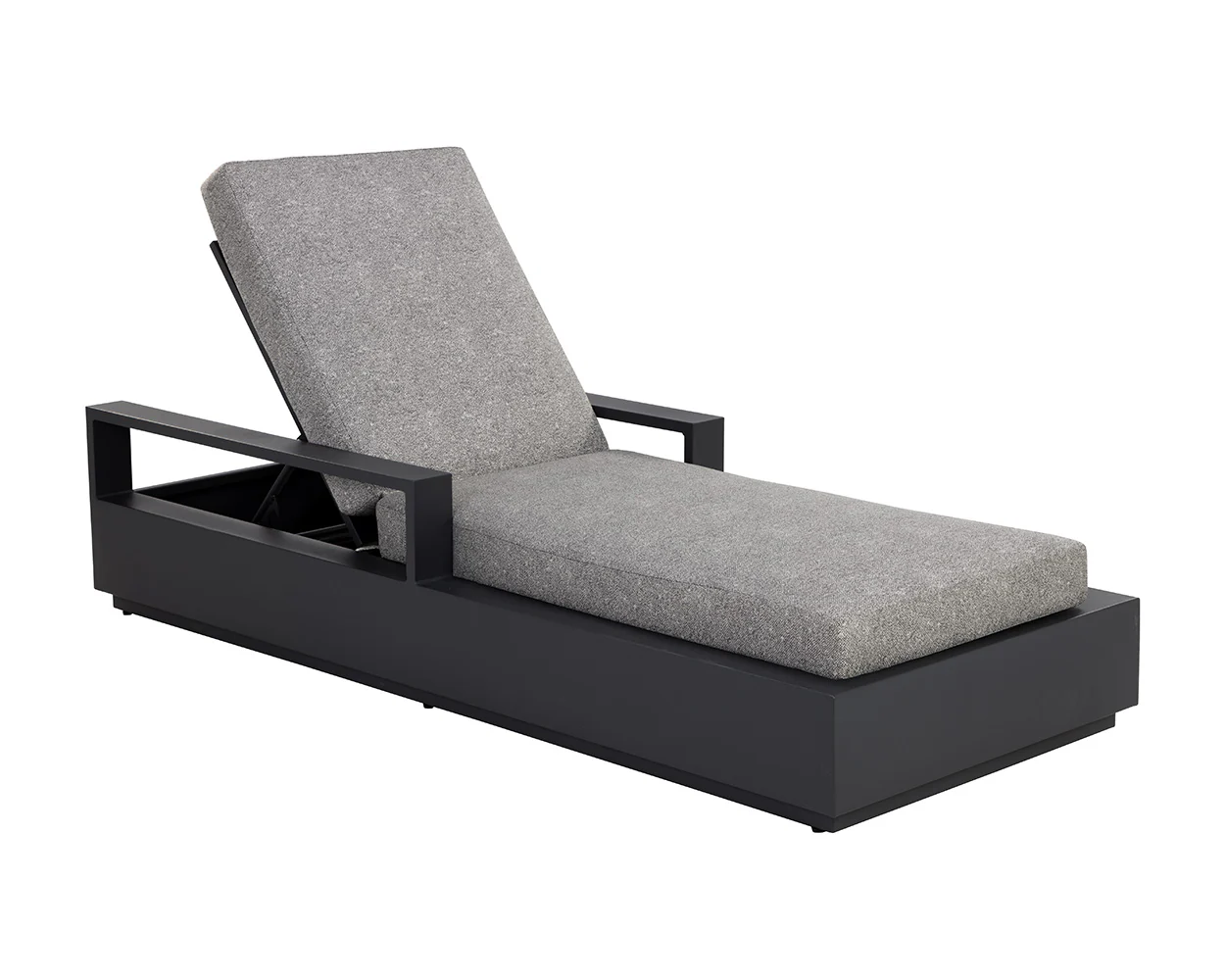 Tavira Lounger Modern Outdoor Chaise Lounge Chair for Patio, Poolside, or Garden Relaxation