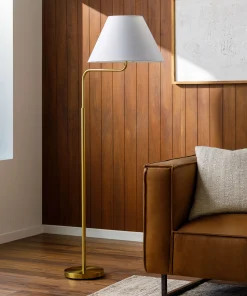 Alternative view of Ellingford Floor Lamp Minimalist Standing Lamp for Living Room, Bedroom, or Office Decor